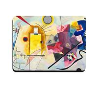 My Custom Style Tappetino Classico Neoprene#Arte-GialloRossoBlu Kandinsky# 18x22