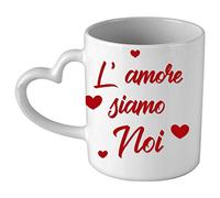My Custom Style Tazza Cuore Manico Bianco#Amore-Noi#325ml