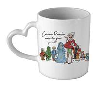 My Custom Style Tazza Cuore Manico Bianco#Pinocchio-Carissimo#325ml