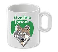 My Custom Style® Tazza in Ceramica Personalizzabile da 325ml Modello Avellino Forever - 2 Tazze