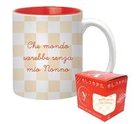 My Custom Style Tazza Interno Rosso#Nonni-Mio Nonno#325ml