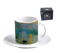 My Custom Style tazzina Espresso+piattino#Arte-Levar del Sole, Monet#60x57mm