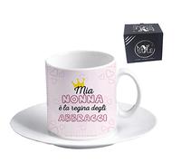 My Custom Style tazzina Espresso+piattino#Nonni-Regina Abbracci#60x57mm