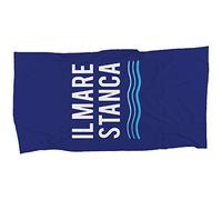 My Custom Style Telo Mare #Il Mare stanca# Cotone Full Print 140x70