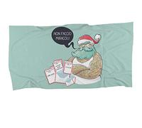 My Custom Style Telo Mare #Natale-NoMiracoli# Cotone Full Print 140x70