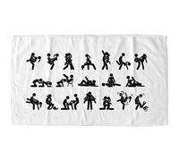My Custom Style Telo Mare #Summer Time - Kamasutra# Cotone Full Print 160x80