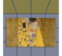 My Custom Style Zerbino #Arte-Il Bacio, Klimt# 50x80 Ruvido