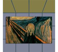 My Custom Style Zerbino #Arte-L'urlo, Munch# 40x60 Liscio