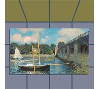 My Custom Style Zerbino #Arte -Ponte, Monet# 40x70 Ruvido