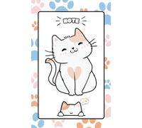My cute cat notes - perfect for writing notes or doodling: 100 colourful pages 5*8 compact size