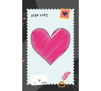 My cute heart diary- perfect for secret notes writing, journaling , 100 colourful pages inside: 5*8 compact design ideal for gifting
