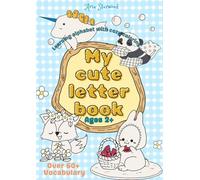 MY CUTE LETTER BOOK: Learning alphabet with cozy coloring