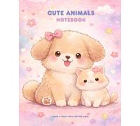 My Cute Notebook: Draw and Write Journal for Kids: Kawaii Sketchbook with Dotted Writing Lines for Preschool and Pre-K - Ages 3-4 - 72 Pages - 7.5 x 9.25