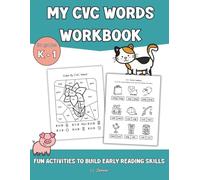 My CVC Words Workbook: Fun Activities to Build Early Reading Skills