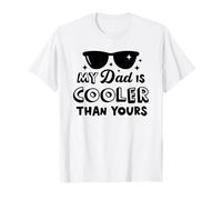 My Dad Is Cooler Than Yours - Festa del papà divertente fresco Maglietta