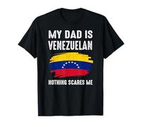My Dad Is Venezuelan Venezuelan Pride Flag Heritage Roots Maglietta