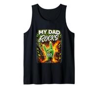 My Dad Rocks, Rock Music Dad, Guitar Dad Design Canotta