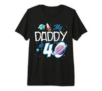 My Daddy Is 40 Years Funny Dad Dad 40th Years Birthday Maglietta Premium