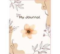 My Daily Journal - Writing Journal: Ruled, Paperback