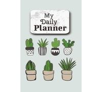 My Daily Planner 100 Undated Pages: 6" x 9" College Ruled Notebook 100-Pages