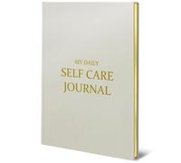 My Daily Self Care Journal: Scrittura riflettente guidata con istruzioni di consapevolezza, tracker di positività ed esercizi di felicità, per donne e uomini (beige)