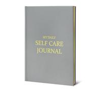 My Daily Self Care Journal: scrittura riflettente guidata con suggerimenti di consapevolezza, tracker di positività ed esercizi di felicità, per donne e uomini (grigio)
