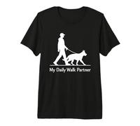 My Daily Walk Partner German Shepherd Owner Maglietta Premium