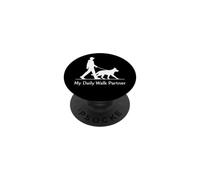 My Daily Walk Partner German Shepherd Owner PopSockets PopGrip Adesivo