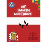 My Danish Notebook | 8x10 lined 100 pages | Learn Danish Notebook Language Learning Journal Study Notes Travel Diary | getitdone notebook
