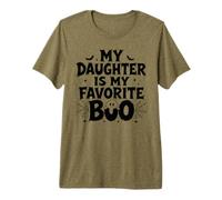 My Daughter Is My Favorite Boo Mom Dad Maglietta Premium