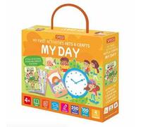 My day. My first activities arts & crafts. Ediz. a colori. Con 200 decals. Con 4 scenes. Con 100 Adesivi