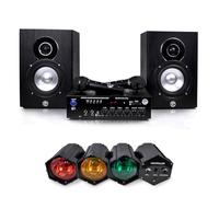 My deejay Confezione Karaoke 150W Completo + 3 Colori Chase