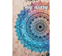 My Diary 100 Lined Secret Pages: With Mandala Motive