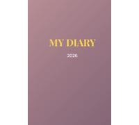 My Diary 2026: Simple & Elegant Daily Dairy - Pastel Pink Cover