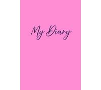 My Diary - Fun Colorful Cute Pink Purple Pastel Journal for Diary Entries, Ideas, Thoughts: Lined Paper Cool Design Aesthetic Notebook for Writing Perfect Gift for Girls