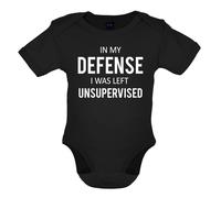 My Difesa i Was Sinistro Unsupervised - Bambino T-Shirt / Body - Slogan