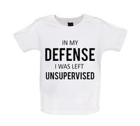 My Difesa i Was Sinistro Unsupervised - Bambino T-Shirt / Body - Slogan