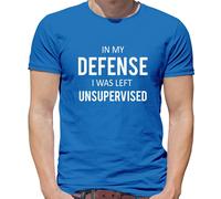 My Difesa i Was Sinistro Unsupervised - T-Shirt - Frase Divertente