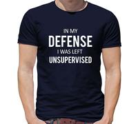 My Difesa i Was Sinistro Unsupervised - T-Shirt - Frase Divertente