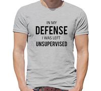 My Difesa i Was Sinistro Unsupervised - T-Shirt - Frase Divertente