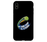 My Dink Game Is Strong Pickleball Player Design Custodia per iPhone XS Max