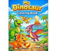 My Dinosaur Coloring Book by Antonia