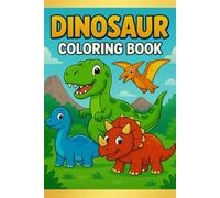 My Dinosaur Coloring Book: Enjoy more than 24 dino coloring pages and a lots of additional info.