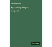 My Discovery of England: in large print