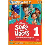 MY DISNEY STARS AND HEROES LEVEL 1 STUDENT'S PACK (9781292480374) - Libro Scolastico + Kit Scuola con Copertine Rebillo