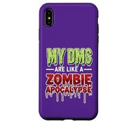 My DMs Are Like a Zombie Apocalypse - Funny Viral Social Med Custodia per iPhone XS Max