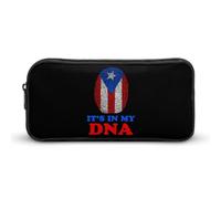 My DNA PuertoRico1 - Astuccio per matite con bandiera PuertoRico1, astuccio per trucchi, portapenne