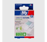 My Doct Cerotti con Aloe Vera Compostabili, Formato 7x2 cm, 15 Pezzi - Trasparenti