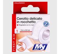 My Doct Cerotto Delicato in Rocchetto Ritagliabile Su Misura, Bianco, 2.5 cm x 5 Metri