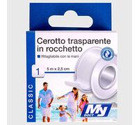 My Doct Cerotto Trasparente in Rocchetto Ritagliabile su Misura, 2.5 cm x 5 metri